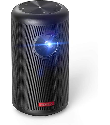 NEBULA Capsule II Smart Mini Projector, by Anker, Palm-Sized 200